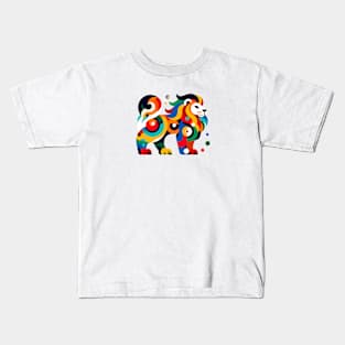 Lion Color Palette Kids T-Shirt